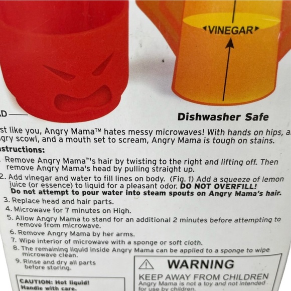 Angry Mom Microwave Cleaner - Picture 6 of 6